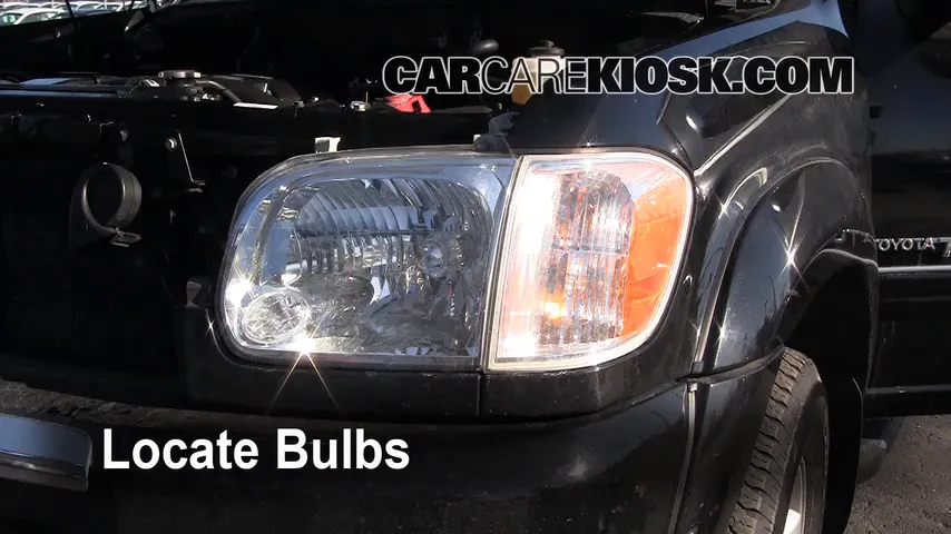 2006 Toyota Tundra SR5 4.7L V8 Crew Cab Pickup Lights Turn Signal - Front (replace bulb)